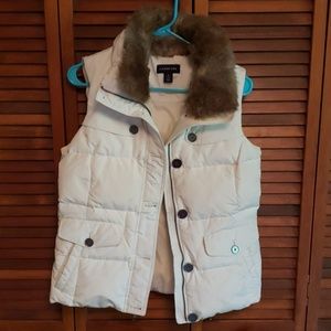 Lands end coat vest